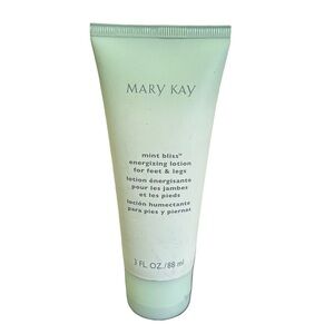 Mary Kay Mint Bliss Energizing Lotion for Feet & Legs • Never Used • 3OZ